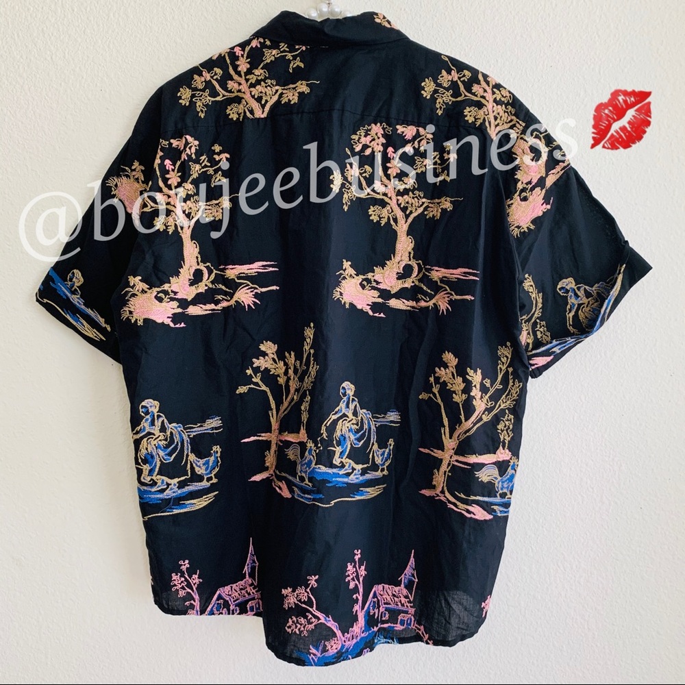 ZARA BNWT Embroidered Shirt Top - Picture 6 of 6